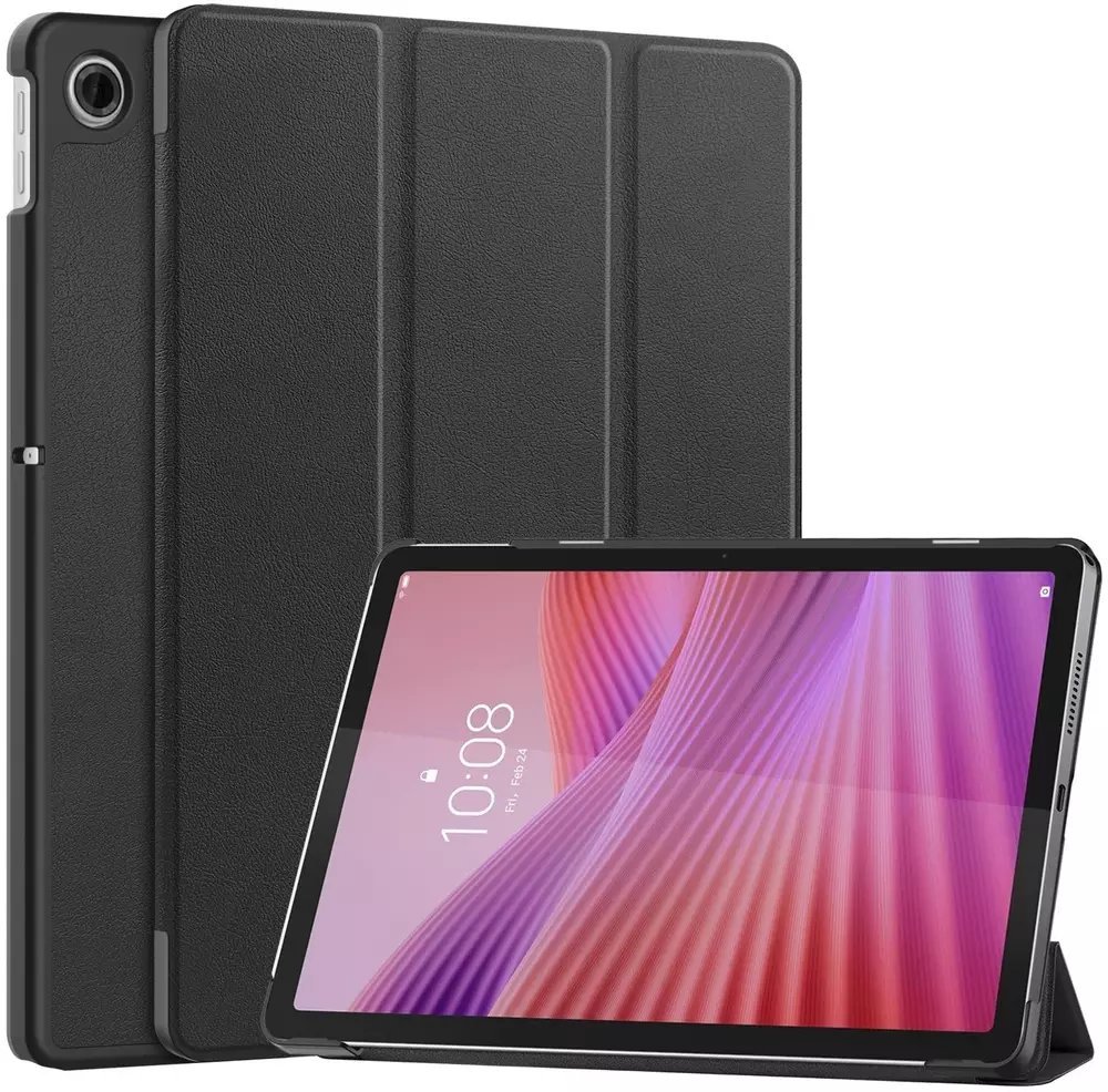 Etui na tablet 4kom.pl Etui SMART do Lenovo Tab 10.1 2025 TB311FU TB311XU ZAEH0040PL z klapką, czarne
