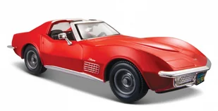 Model metalowy Chevrolet Corvette 1970 czerwony - Samochody i pojazdy dla dzieci - miniaturka - grafika 1