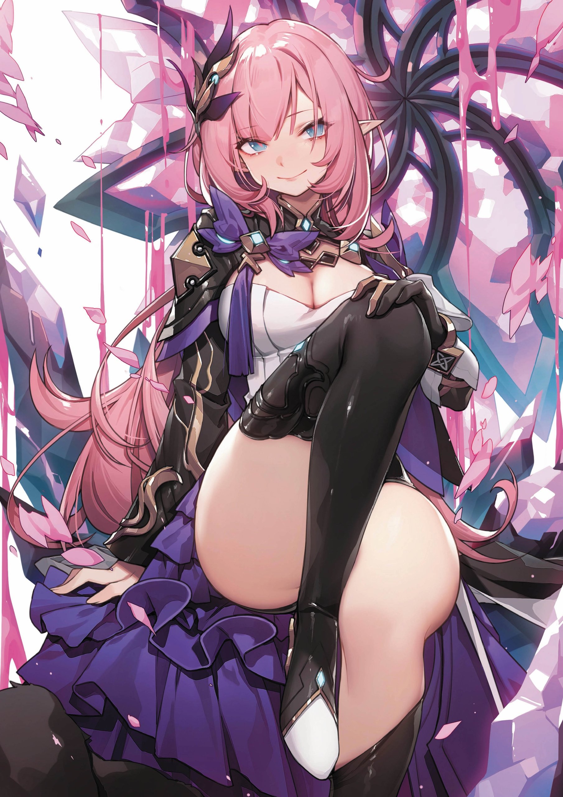 Plakat A3 Honkai Impact Anime Gra Elysia