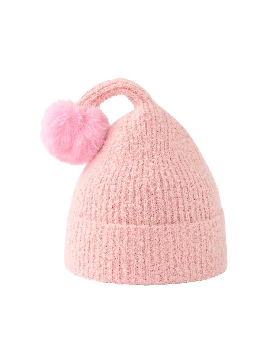 Dziewczęca czapka zimowa Smurf jasnoróżowa Be Snazzy r.54/58
