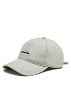 Czapki damskie - Calvin Klein Czapka z daszkiem Elevated Softs K60K611905 Szary - miniaturka - grafika 1
