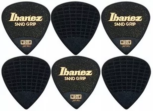 Ibanez PPA16MSG-BK Zestaw 6 kostek do gitary Sand Grip - Inne akcesoria gitarowe - miniaturka - grafika 1