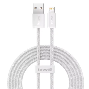 Baseus Kabel USB do Lightning Dynamic 2.4A 1m biały) - Kable USB - miniaturka - grafika 3