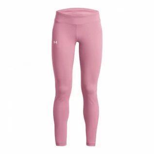 Spodnie i spodenki dla dziewczynek - Dziewczęce legginsy treningowe Under Armour Motion Legging - różowe - UNDER ARMOUR - grafika 1