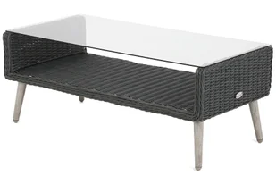 Meble ogrodowe technorattanowe Almeria Grey / Grey Melange - Meble ogrodowe - miniaturka - grafika 6