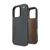 Etui i futerały do telefonów - Speck Presidio2 Grip - Etui iPhone 16 Pro (Charcoal Grey / Cool Bronze / White) - miniaturka - grafika 1
