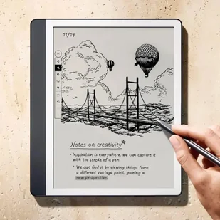 AMAZON Kindle Scribe 64GB 10.2" Wi-Fi Bez reklam Szary + Premium Pen - Czytniki ebooków - miniaturka - grafika 2