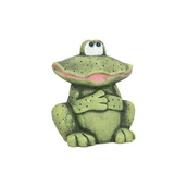 Pozostałe ozdoby ogrodowe - Figura ogrodowa żaba 24 cm - miniaturka - grafika 1
