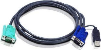 Aten ATEN Przewód KVM USB 5.0m 2L-5205U