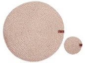 Obrusy i serwetki - Zestaw 12 podkładek na stół MUNTRIES Naturalny Juta - miniaturka - grafika 1