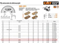 Akcesoria do elektronarzędzi - CMT Piła uniwersalna 235x30 - miniaturka - grafika 1