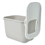 Kuwety dla kotów - Savic Hop In kuweta dla kota - Mocca / biel - miniaturka - grafika 1