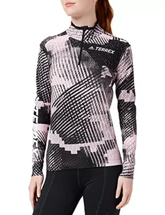 adidas Damska bluza Xpr Xc Race T W, Clear Pink/Black, S - Bluzy damskie - miniaturka - grafika 1