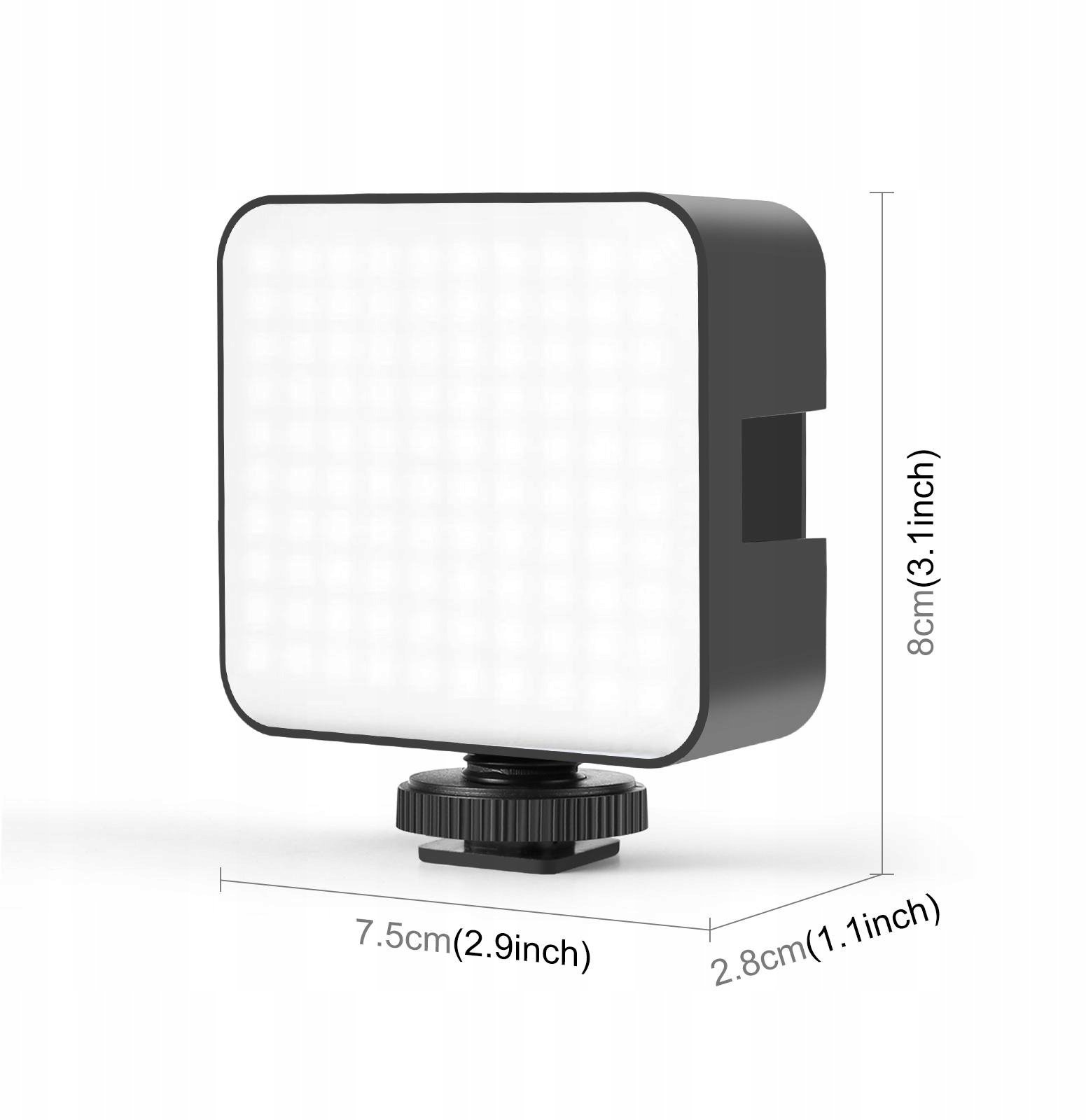 Lampa studyjna Puluz PULUZ Lampa wideo PU4141B Czarna