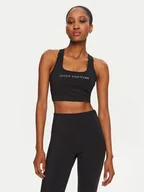 Bielizna sportowa damska - Juicy Couture Biustonosz sportowy Vesper JCSNS224405 Czarny - miniaturka - grafika 1