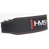 Pasy kulturystyczne - HMS PAS KULTURYSTYCZNY PA3778 CZARN ROZM L 17-63-032 - miniaturka - grafika 1