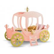 Łóżka dla dzieci i młodzieży - Różowe łóżko karoca dla dziewczynki - Pompi 90x180 cm - miniaturka - grafika 1