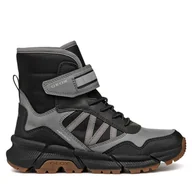 Buty dla chłopców - Kozaki Geox J Flexyper Plus Boy J36LCD 0MEFU C0043 S Szary - miniaturka - grafika 1