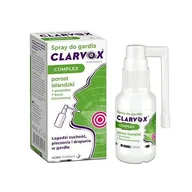 Przeziębienie i grypa - CLARVOX Complex Spray do gardła, 30ml - miniaturka - grafika 1