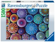 Puzzle - Ravensburger 1500 elementów Malowane kropkami GXP-632983 - miniaturka - grafika 1