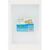 Pozostałe akcesoria dla plastyków - Craft with Fun Ozdoba dekoracyjna Filc Arkusz 20x30/5szt Biel 40/80 - miniaturka - grafika 1