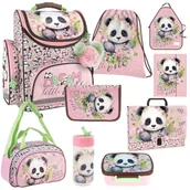 Zestawy szkolne - ZESTAW SZKOLNY DLA DZIEWCZYNKI 9-ELEMENTÓW PANDA 10 DERFORM - miniaturka - grafika 1