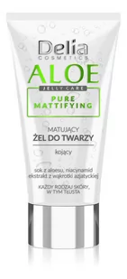 Delia Delia Cosmetics Aloe Jelly Care Matujący Żel do twarzy 50ml - Kremy oczyszczające - miniaturka - grafika 1