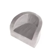 Krzesła obrotowe dla dzieci - MISIOO Fotel, szary, velvet - miniaturka - grafika 1