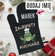 Fartuchy i rękawice kuchenne - ŚMIESZNA RĘKAWICA KUCHENNA NA PREZENT DLA KUCHARZA - miniaturka - grafika 1