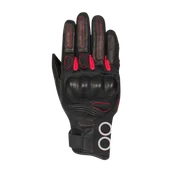 Rękawice motocyklowe - Rękawice MC Bering Pitts Damskie Czarny/CzerwonyM - miniaturka - grafika 1