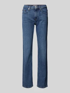 Jeansy o kroju classic straight fit z 5 kieszeniami - Spodnie damskie - miniaturka - grafika 1
