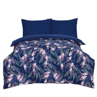 Pościel - Pościel Bawełna 160X200 Cm + 2X Poduszki Kwiaty Captain Mike - miniaturka - grafika 1
