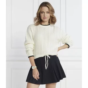 Pepe Jeans London Sweter Knits | Regular Fit | z dodatkiem wełny - Swetry damskie - miniaturka - grafika 1