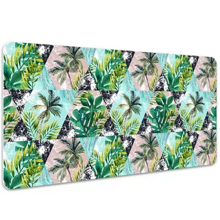 Podkładka na biurko Motyw palmowy 100x50 cm - Podkładki na biurko Podkładka na biurko Motyw palmowy 100x50 cm - Podkładki na biurko - miniaturka - grafika 1