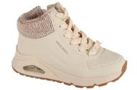 Moda i Uroda OUTLET - Skechers Uno Gen1 - Darling Daze 310566L-NAT, dla dziewczynki, buty zimowe, Beżowy - miniaturka - grafika 1