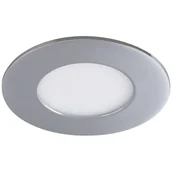Lampy sufitowe - Rabalux Lois Chrom IP44 3W 4000K Oprawa wpuszczana LED 5584 5584 - miniaturka - grafika 1