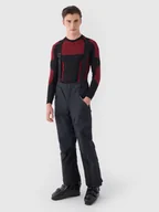 Spodnie narciarskie - 4F Spodnie narciarskie w kolorze czarnym - miniaturka - grafika 1