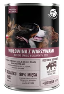 Mokra karma dla psów - PETREPUBLIC Kawałki z wołowiną i warzywami w sosie puszka dla psów 1250g - miniaturka - grafika 1