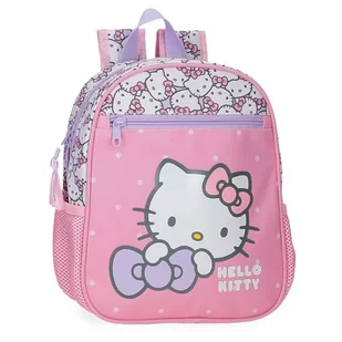 Hello Kitty My Favourite Bow Plecak przedszkolny Różowy 23x28x10 cms 6,44l Poliester, Różowy kolor, plecak przedszkolny - Plecaki szkolne i tornistry - miniaturka - grafika 1