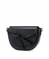 Torebki damskie - Mała Torebka Damska Listonoszka Na Ramię PUCCINI Czarna BK1241213M-1 - miniaturka - grafika 1