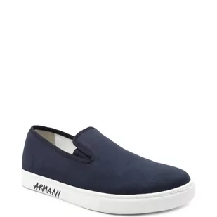 Armani Exchange Slip on - Slip on męskie - miniaturka - grafika 1