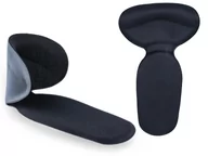 Podpiętki - zapiętki żelowe amortyzujące piętę czarn