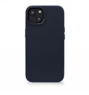 Etui i futerały do telefonów - Etui Decoded Leather Case skórzane z MagSafe do iPhone 14 Plus - granatowe - miniaturka - grafika 1