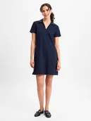 Sukienki - JOOP! JOOP! damska sukienka swobodna - Dalika Kobiety wiskoza niebieski jednolity, 36 - miniaturka - grafika 1