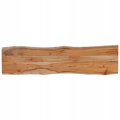 Blaty meblowe i parapety okienne - Blat Do Stołu 180X40X2,5CM Drewno Akacjowe Naturalna Krawędź - miniaturka - grafika 1