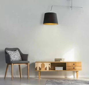 LAMPA SUFITOWA RUCHOMA BROOKE GOLD - Lampy sufitowe - miniaturka - grafika 1