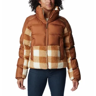 Kurtka Turystyczna Puchowa Damska Columbia Leadbetter Point Sherpa Hybrid - Odzież trekkingowa damska - miniaturka - grafika 1