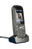 Telefonia VoIP - AGFEO DECT 75 IP telefon VoIP Czarny TFT - miniaturka - grafika 1