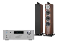 Zestawy stereo - Rotel RA-1592 MkII (srebrny) + 702 S3 (mokka) - miniaturka - grafika 1