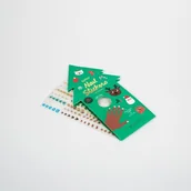 Pasmanteria - Omy - Naklejki na paznokcie dla dzieci 200szt. - choinka - miniaturka - grafika 1